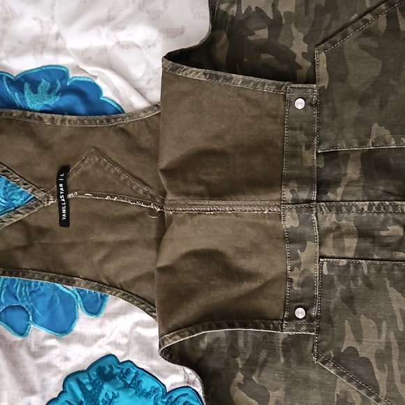 Vanilla Star camo overalls dress - Picture 5 of 7